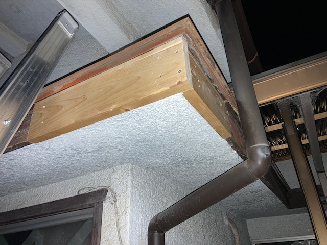 庇補修・別角度